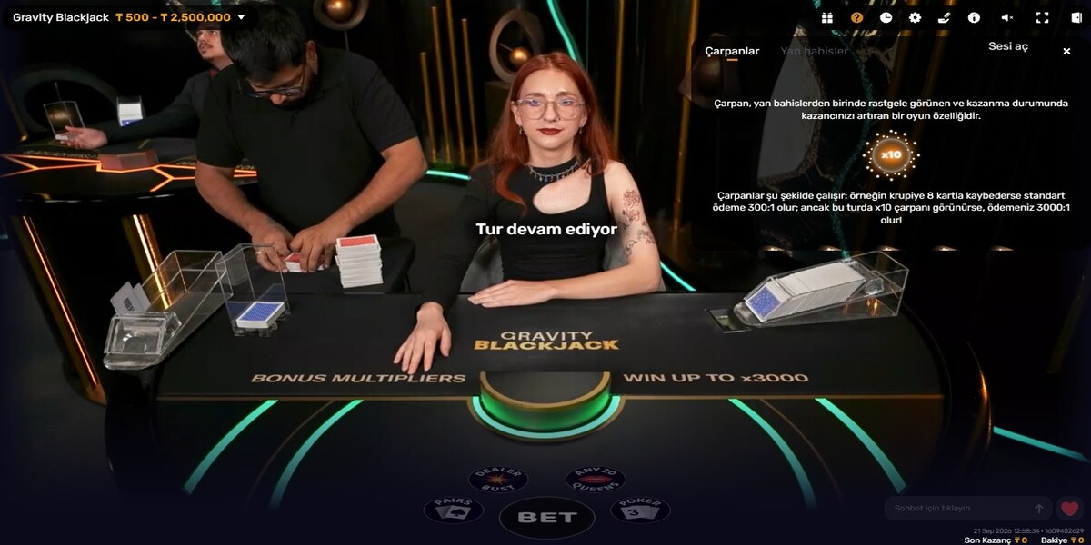 Gravity Blackjack